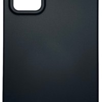 Накладка для Xiaomi Mi 12 Lite Silicone cover без логотипа черная