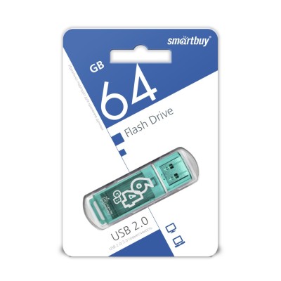 USB флеш накопитель Smartbuy 64GB Glossy series Green (SB64GBGS-G) USB флеш накопитель Smartbuy 64GB Glossy series Green (SB64GBGS-G)