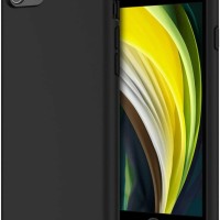 Чехол-накладка для i-Phone 7 силикон матовый чёрный