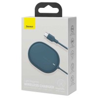 Беспроводное зарядное устройство Baseus Simple Light Magnetic 15W PD3.0 (WXQJ-03) синее