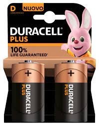 Батарейка алкалиновая Duracell Plus LR20 D/BL2 Батарейка алкалиновая Duracell Plus LR20 D/BL2