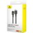 Usb Кабель-зарядка Lightning Baseus Unbreakable 2.4A 1м (P10355802111-00) cluster black