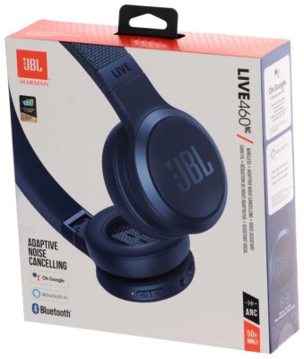 Гарнитура накладные JBL Live 460NC синий беспроводные bluetooth оголовье (JBLLIVE460NCBLU) Гарнитура накладные JBL Live 460NC синий беспроводные bluetooth оголовье (JBLLIVE460NCBLU)