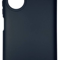 Накладка для Huawei Honor X7 Silicone cover без логотипа черная