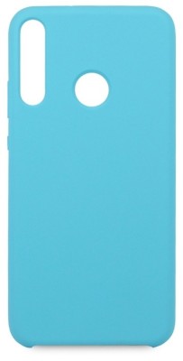 Накладка для Huawei P40 Lite E/Y7P/Play 3 Silicone cover голубая Накладка для Huawei P40 Lite E/Y7P/Play 3 Silicone cover голубая