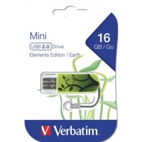 USB флеш накопитель Verbatim 16GB Elements Edition Earth
