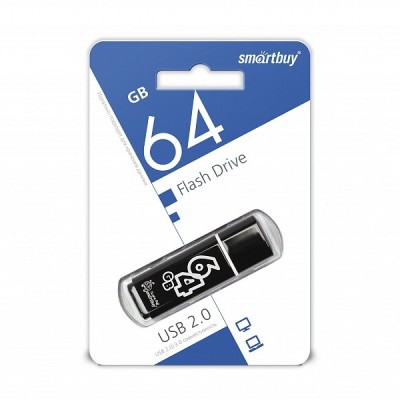 USB флеш накопитель Smartbuy 64GB Glossy series Black (SB64GBGS-K) USB флеш накопитель Smartbuy 64GB Glossy series Black (SB64GBGS-K)