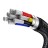 Кабель-зарядка Type-C на Type-C Baseus Cafule Metal 100W 2м CATJK-D01 чёрный