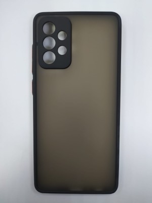 Накладка для Samsung Galaxy A72 силикон матовая бока цветные черные Накладка для Samsung Galaxy A72 силикон матовая бока цветные черные