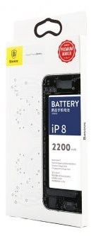 Аккумулятор Baseus 2200 mAh для i-Phone 8 (ACCB-BIP8) Аккумулятор Baseus 2200 mAh для i-Phone 8 (ACCB-BIP8)