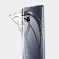 Чехол-накладка силикон 1.0мм Xiaomi Mi 10 Lite прозрачный
