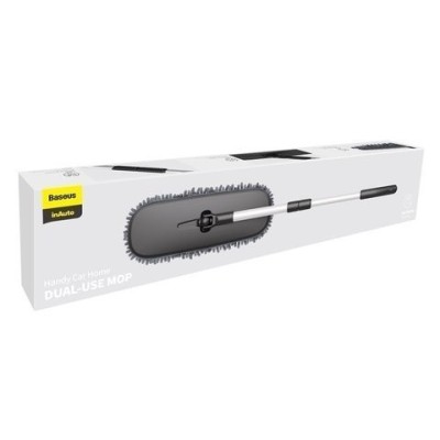 Автомобильная швабра Baseus Handy Car Home Dual-Use Mop CRTB-01 черная Автомобильная швабра Baseus Handy Car Home Dual-Use Mop CRTB-01 черная