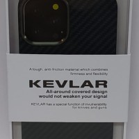 Накладка для i-Phone 12 Pro Max K-Doo Kevlar пластик синяя
