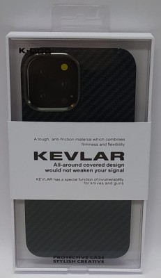 Накладка для i-Phone 12 Pro Max K-Doo Kevlar пластик синяя Накладка для i-Phone 12 Pro Max K-Doo Kevlar пластик синяя
