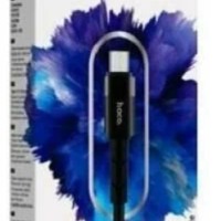 Usb Кабель-зарядка Micro Hoco DU46 2.4A 2м в нейлоновой оплетке черный