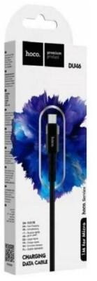 Usb Кабель-зарядка Micro Hoco DU46 2.4A 2м в нейлоновой оплетке черный Usb Кабель-зарядка Micro Hoco DU46 2.4A 2м в нейлоновой оплетке черный