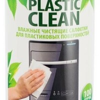 Чистящие салфетки Perfeo "Plastic Clean" для пластиковых поверхностей 100шт