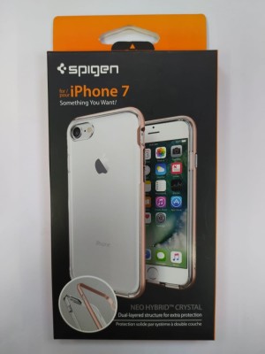 Чехол Spigen для i-Phone 7 Neo Hybrid Crystal, розовое золото (042CS20524) Чехол Spigen для i-Phone 7 Neo Hybrid Crystal, розовое золото (042CS20524)