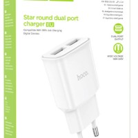 Сетевое зар. устр. Hoco C88A 2USB 2.4A белое