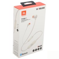 Беспроводные наушники для спорта JBL T110BT BT4.0/120mAh/6ч белые