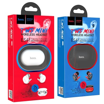 Беспроводные наушники TWS Hoco ES41 BT5.0/40mAh/5ч белые Беспроводные наушники TWS Hoco ES41 BT5.0/40mAh/5ч белые
