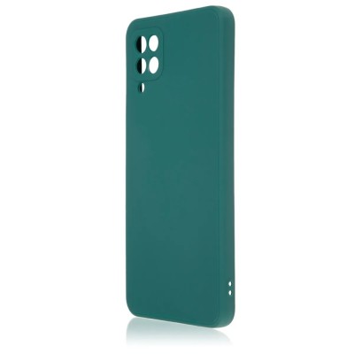 Накладка для Samsung Galaxy A12 Silicone cover без логотипа зеленая Накладка для Samsung Galaxy A12 Silicone cover без логотипа зеленая