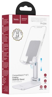 Держатель-подставка для телефона Hoco PH29A белый Держатель-подставка для телефона Hoco PH29A белый
