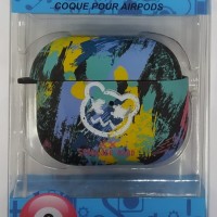 Силиконовый светящийся в темноте чехол для AirPods 3 Luxo Kaws рисунок №8