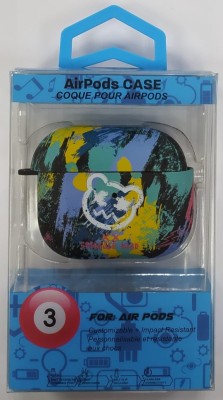 Силиконовый светящийся в темноте чехол для AirPods 3 Luxo Kaws рисунок №8 Силиконовый светящийся в темноте чехол для AirPods 3 Luxo Kaws рисунок №8