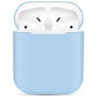 Силиконовый чехол для AirPods лиловый