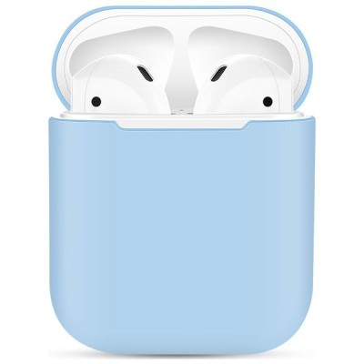 Силиконовый чехол для AirPods лиловый Силиконовый чехол для AirPods лиловый