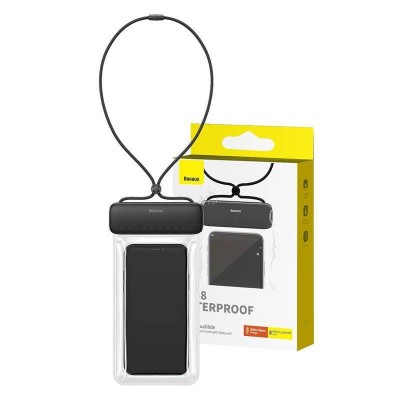 Водонепроницаемая сумка Baseus AquaGlide IPX-8 Waterproof P60263700113 черная Водонепроницаемая сумка Baseus AquaGlide IPX-8 Waterproof P60263700113 черная