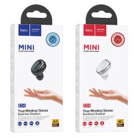 Bluetooth-гарнитура Hoco E54 BT4.2/40mAh/3ч черная