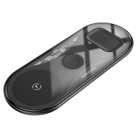Беспроводное зарядное устройство Borofone BQ19 5W/7.5W/10W/15W 3in1 черное