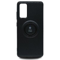 Чехол-накладка для Samsung Galaxy S20 FE силикон iface с держателем черный