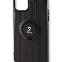 Чехол-накладка для i-Phone 11 Pro Max силикон i-face с держателем черный