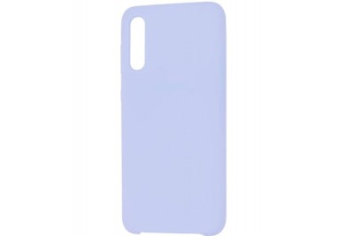 Накладка для Samsung Galaxy A02 Silicone cover без логотипа небесно-голубая Накладка для Samsung Galaxy A02 Silicone cover без логотипа небесно-голубая