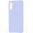 Накладка для Samsung Galaxy A02 Silicone cover без логотипа небесно-голубая