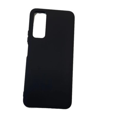 Накладка для Huawei Honor 10X Lite/P Smart (2021) Silicone cover без логотипа черная Накладка для Huawei Honor 10X Lite/P Smart (2021) Silicone cover без логотипа черная