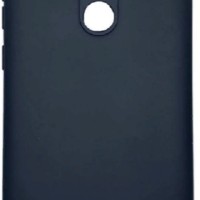 Накладка для Xiaomi Redmi Note 8 pro Silicone cover без логотипа черная