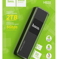 Картридер Hoco HB20 2TB 5Gbps USB3.0 чёрный