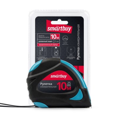 Рулетка измерительная Smartbuy Tools 10м х 25мм Рулетка измерительная Smartbuy Tools 10м х 25мм