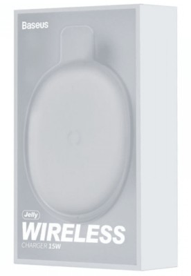 Baseus Jelly wireless charger 15W WXGD-02 белое Baseus Jelly wireless charger 15W WXGD-02 белое