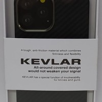 Накладка для i-Phone 13 Pro Max K-Doo Kevlar пластик черная