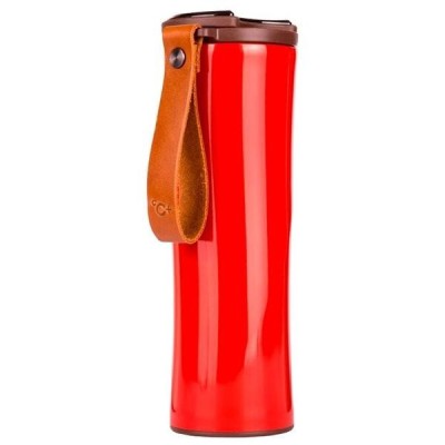 Термокружка Xiaomi Kiss Kiss Fish Light Smart Insulation Cup (0.43л) красная Термокружка Xiaomi Kiss Kiss Fish Light Smart Insulation Cup (0.43л) красная