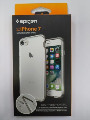Чехол Spigen для i-Phone 7 Neo Hybrid Crystal, стальной (042CS20522) Чехол Spigen для i-Phone 7 Neo Hybrid Crystal, стальной (042CS20522)
