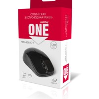 Мышь беспроводная Smartbuy ONE 358AG USB/DPI 1200/3 кнопки/2AAA черная (SBM-358AG-K)