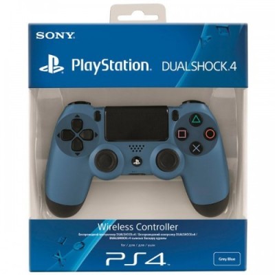Bluetooth-контроллер для Playstation 4 синий Bluetooth-контроллер для Playstation 4 синий