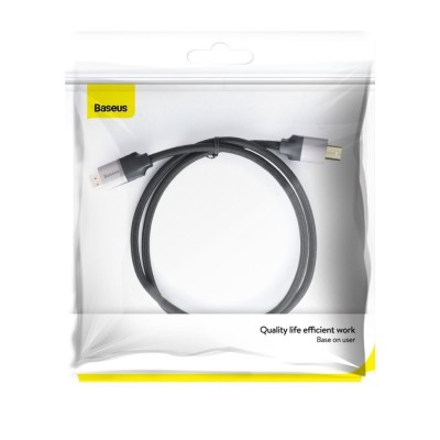 Кабель Baseus Enjoyment Series Mini DisplayPort-HDMI 1м (CAKSX-L0G) Кабель Baseus Enjoyment Series Mini DisplayPort-HDMI 1м (CAKSX-L0G)