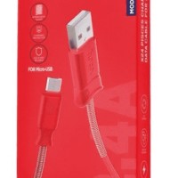Usb Кабель-зарядка Lightning Hoco X24 Pisces 2.4A 1м силиконовый красный